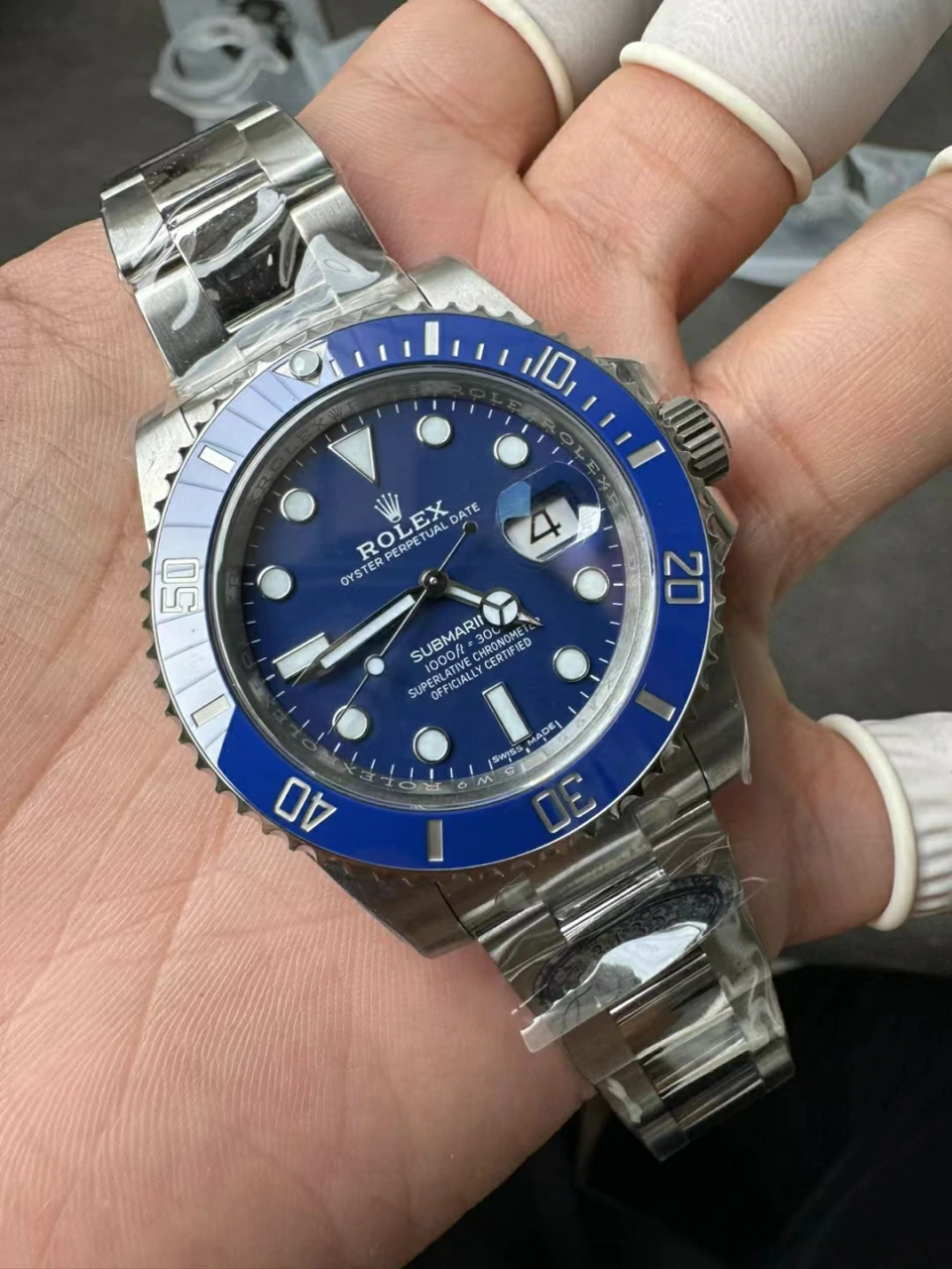 Clean蓝水鬼Submariner 40mm 116619 LB Blue DD3135