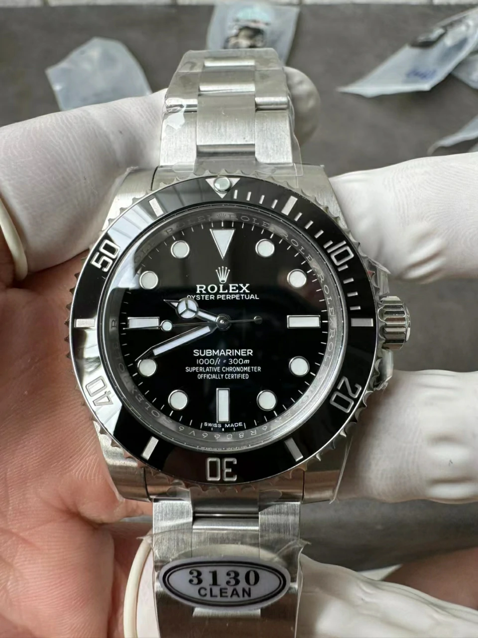 Clean无历水鬼40mm Submariner 114060 No Date