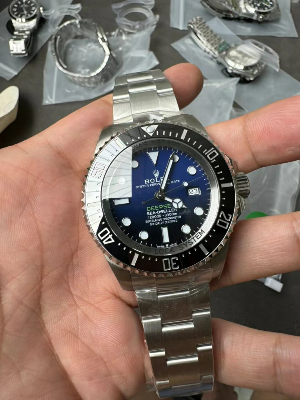 C+factory 渐变鬼王Sea-Dweller 126660 'D-Blue' SH3235