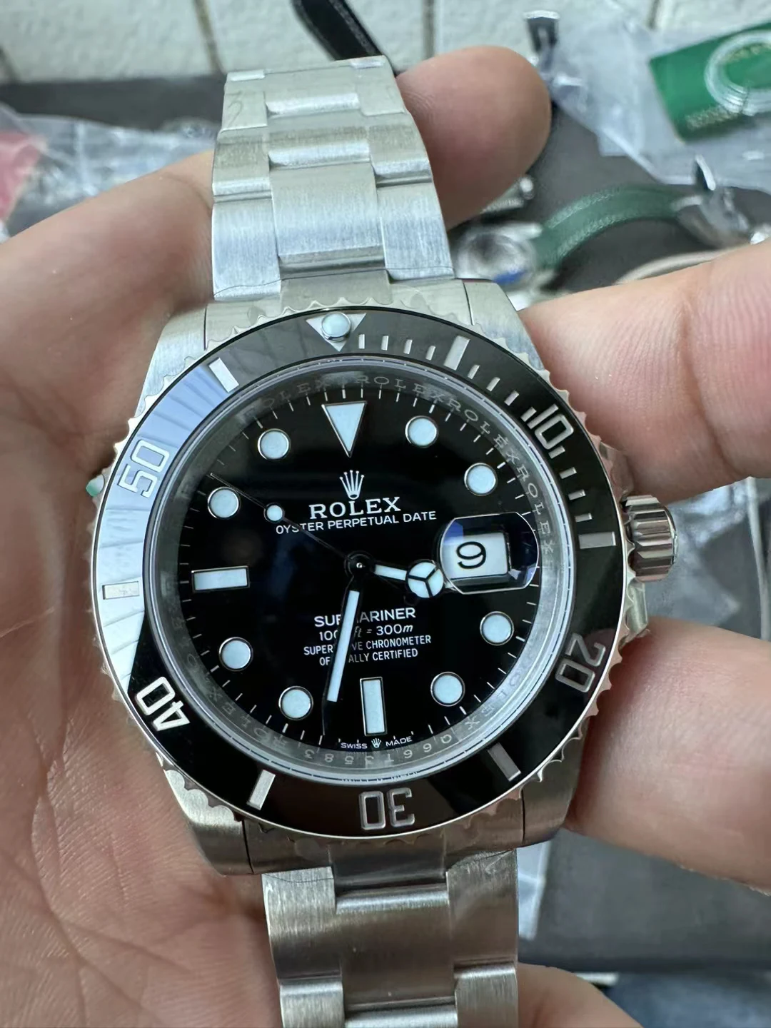 VSF黑水鬼41mm Submariner 126610 LN Black Ceramic 