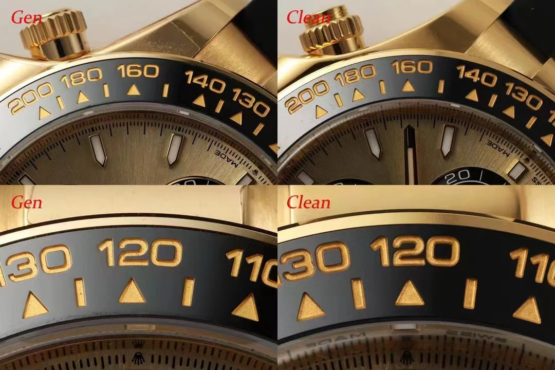 Rolex Daytona 126518 and genuine comparison