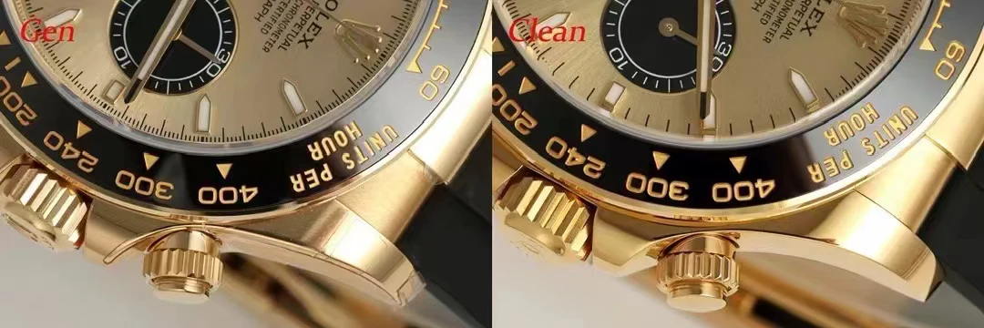 Rolex Daytona 126518 and genuine comparison