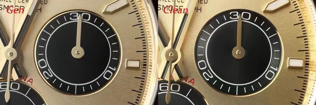 Rolex Daytona 126518 and genuine comparison