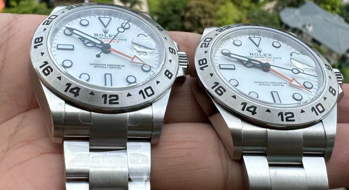 Clean factory Explorer II compared to genuine