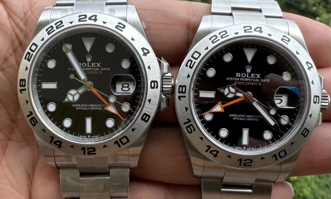 Clean factory Explorer II compared to genuine