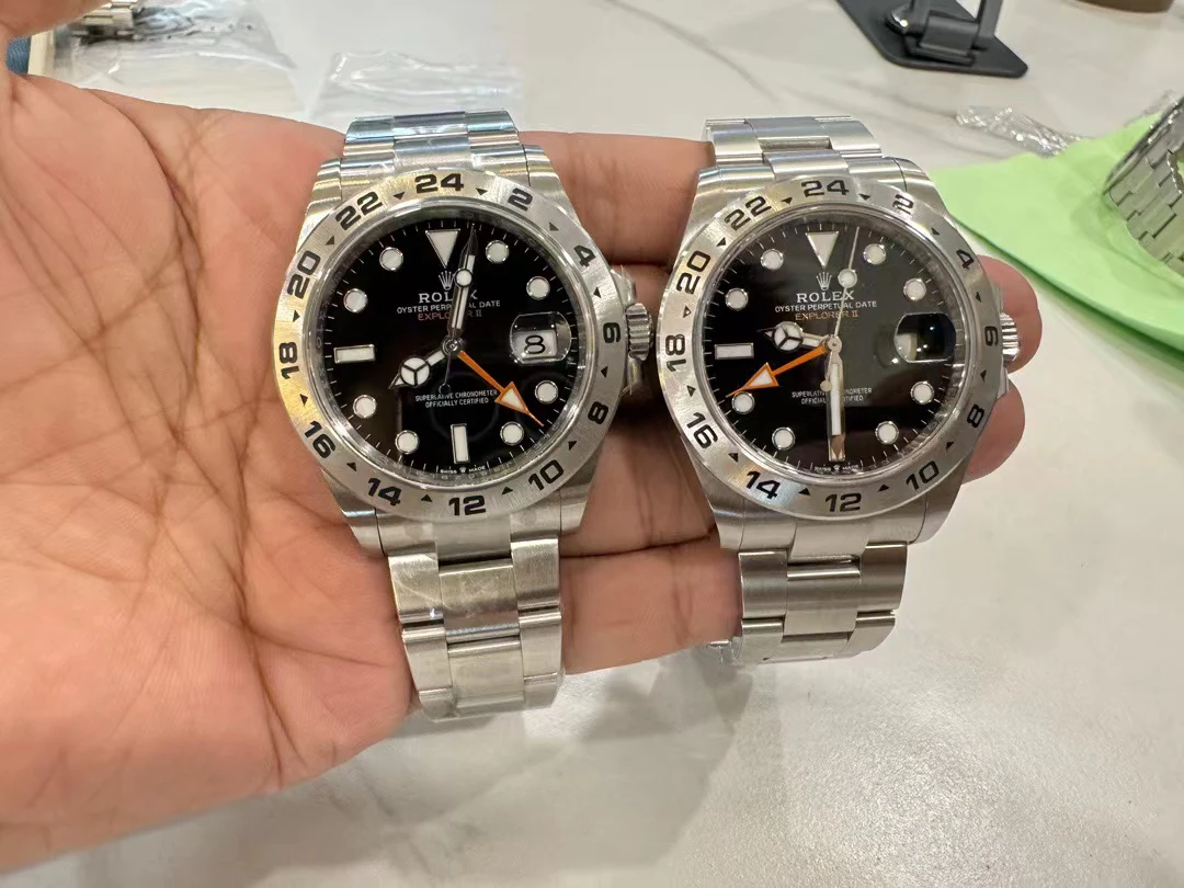 Clean factory Explorer II compared to genuine