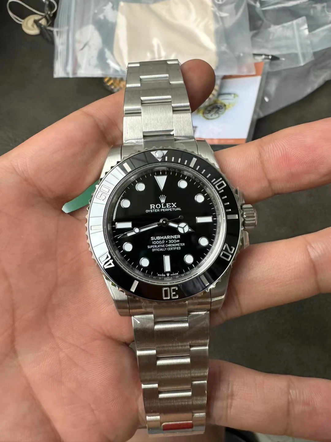 VSF劳力士无历Submariner 41mm 124060 No Date VS3230