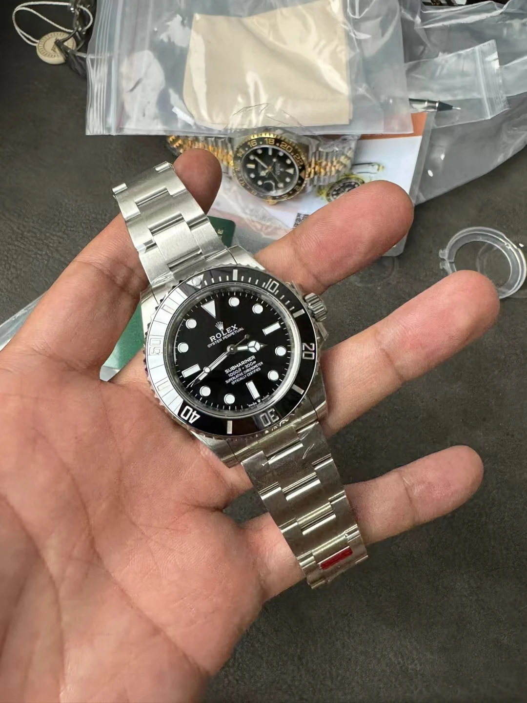 VSF劳力士无历Submariner 41mm 124060 No Date VS3230