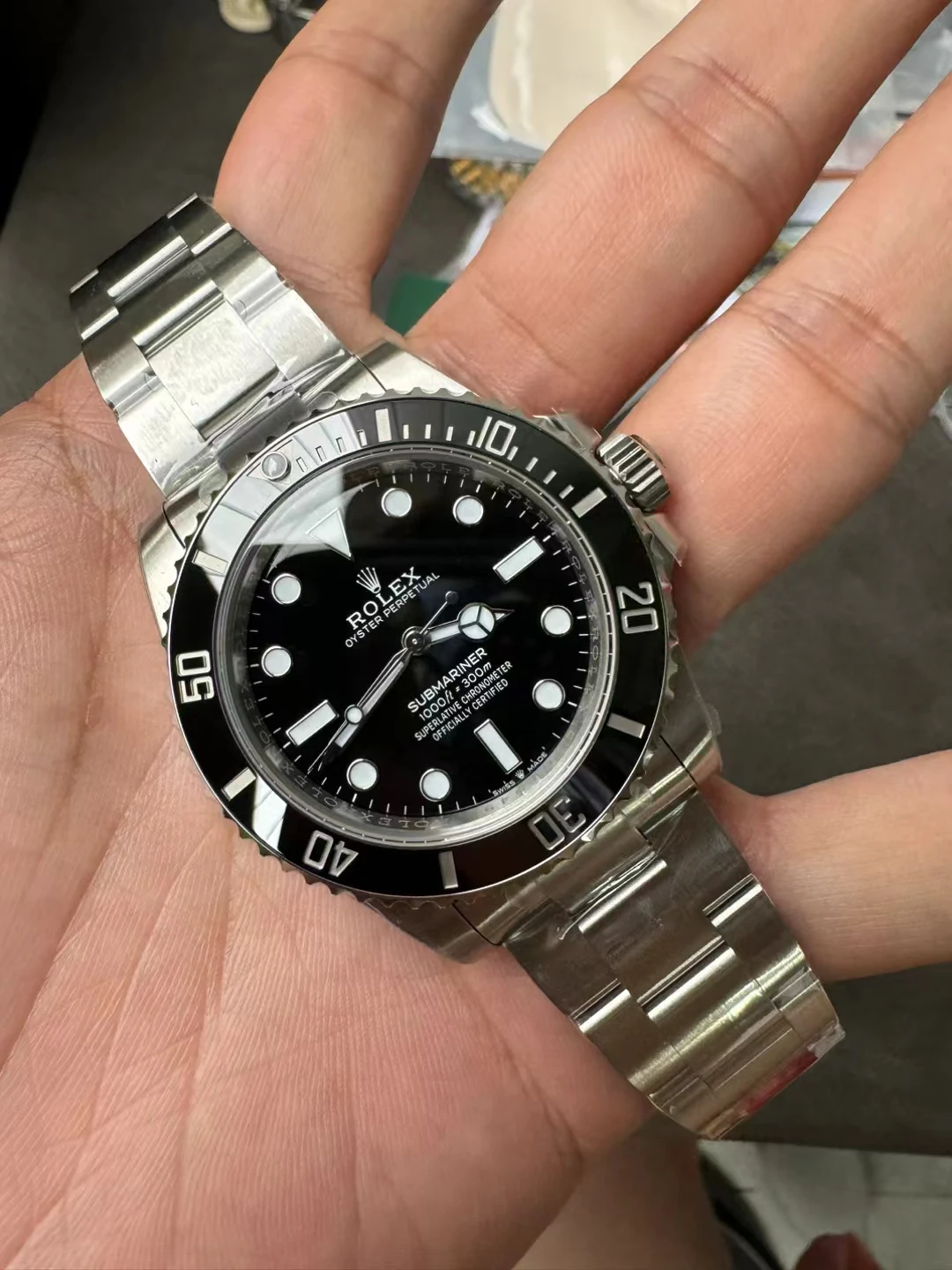 VSF劳力士无历Submariner 41mm 124060 No Date VS3230