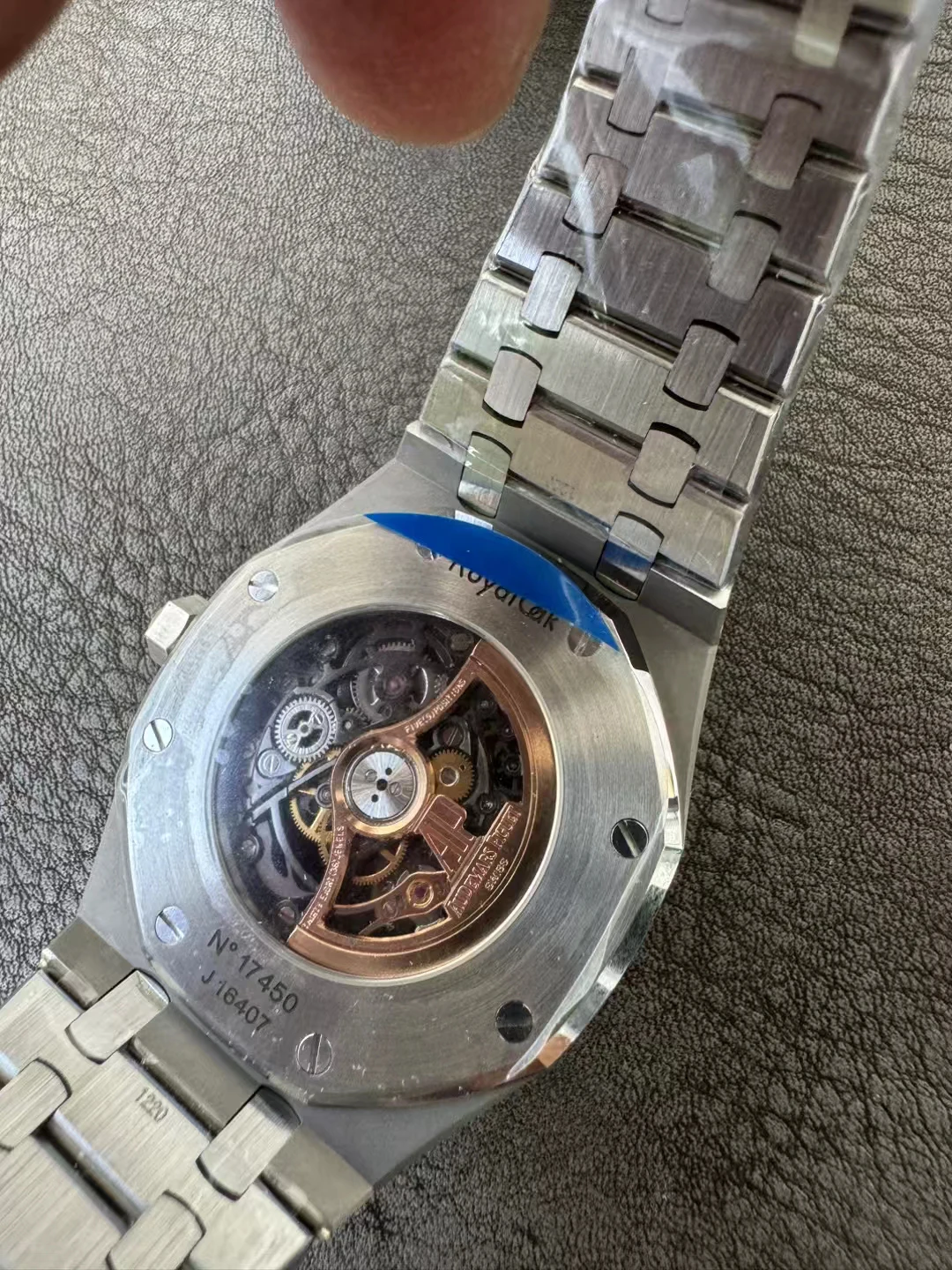 THB爱彼镂空Royal Oak 41mm Openworked 15407 SA3132