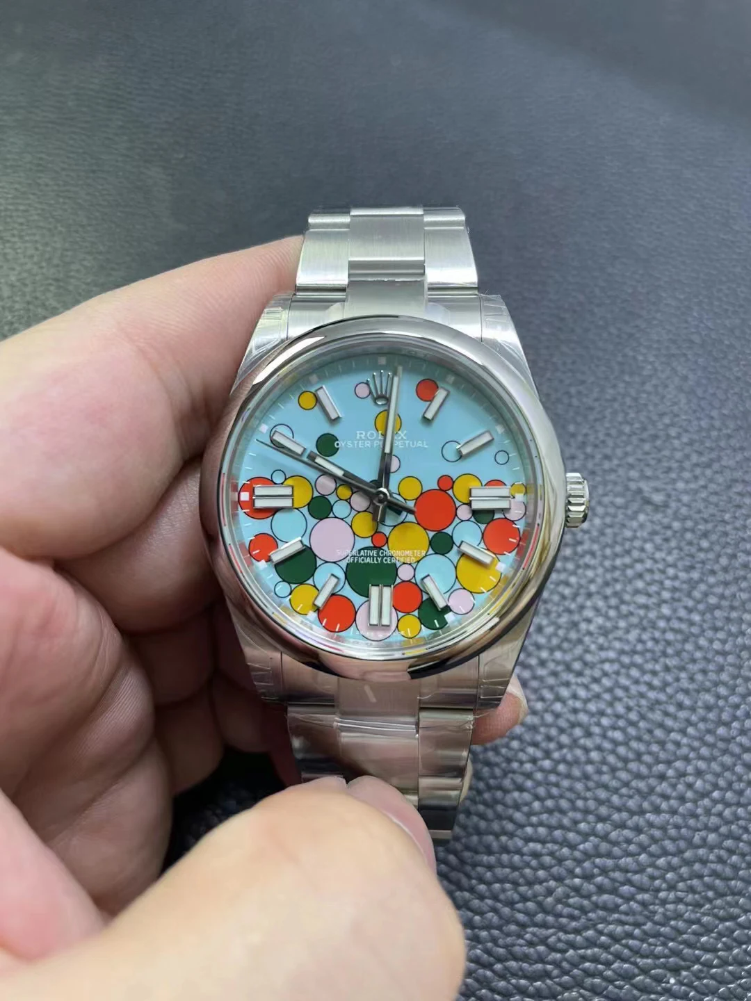 VSF恒动气球41mm Oyster Perpetual 124300 Celebration Dial VS3230