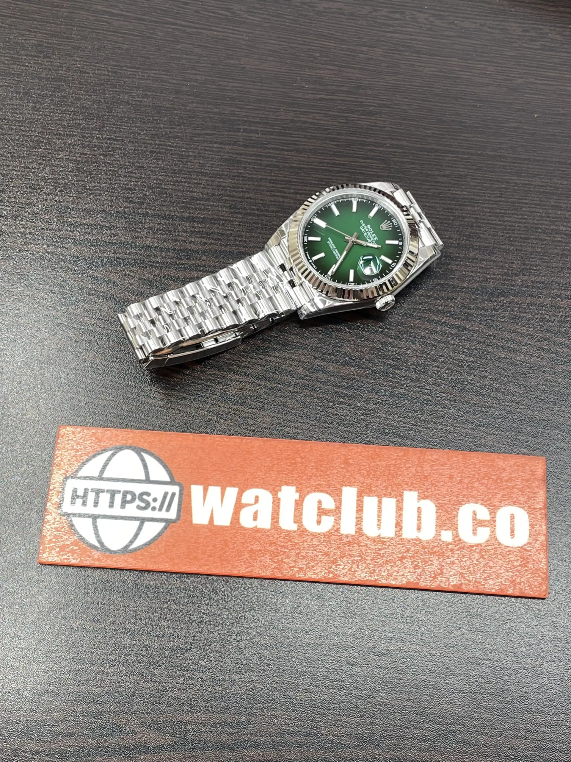 VSF V2 DateJust 41mm 126334 904L Green Ombre Dial Jubilee DD3235