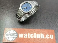 DDF Nautilus 7118 Ladies Blue Dial Diamonds Bezel DD324 Custom real diamonds(QC)